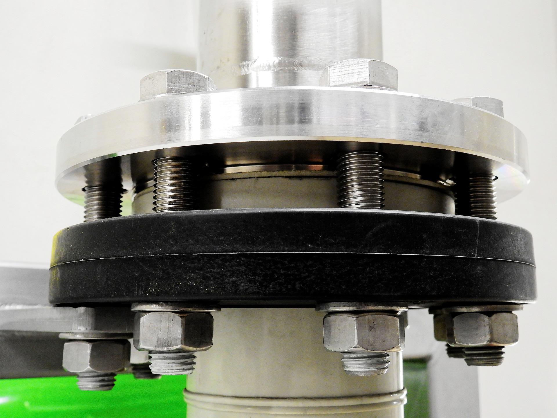 Gráfico de tabela de flange no sistema de tubulação