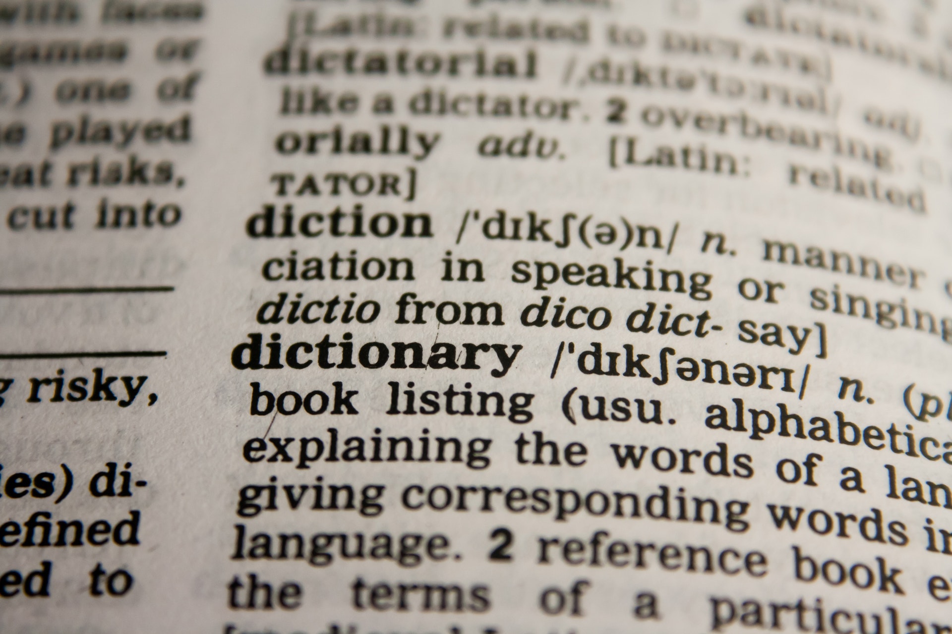 Terms and definitions